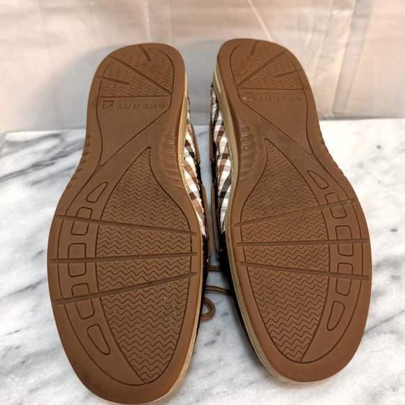 Sperry Angelfish Varsity Boat Shoe, Dark Brown - Picture 3 of 9